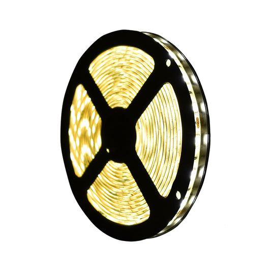 Tira Flexible 60 Leds por Metro, 5050 SMD, Exterior blanco cálido
