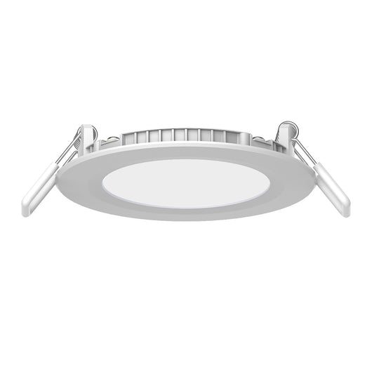 Lámpara Downlight LED Empotrable 9 W, Luz Cálida Brillante, No atenuable, LED integrado