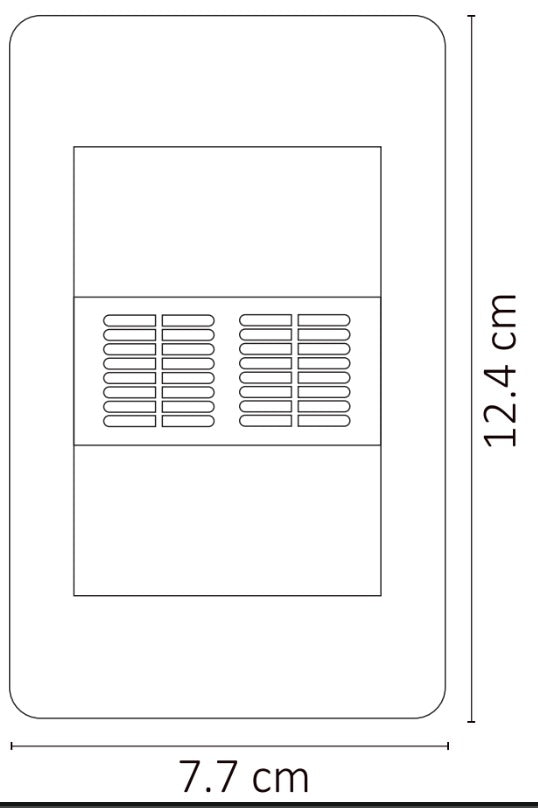 APL-314 PLACA ZUMBADOR NEGRA