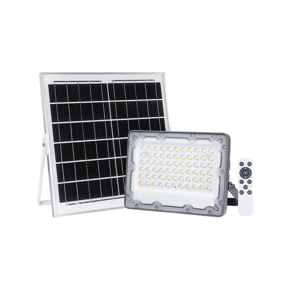 ASL-001 REFLECTOR LED SOLAR 1,000LM PANEL EXTERNO