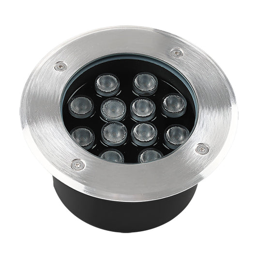 ADE-208 – EMPOTRABLE PISO LED INTEGRADO 12W 950LM IP67 EXTERIOR BLANCO CALIDO 3000K - LumyventJC