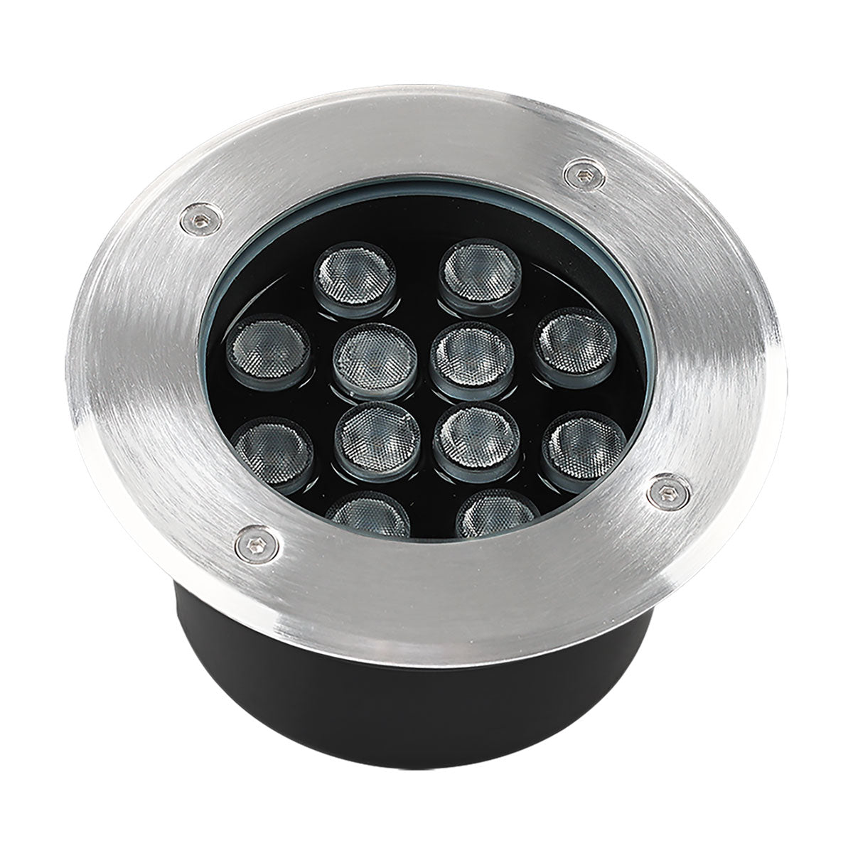 ADE-208 – EMPOTRABLE PISO LED INTEGRADO 12W 950LM IP67 EXTERIOR BLANCO CALIDO 3000K