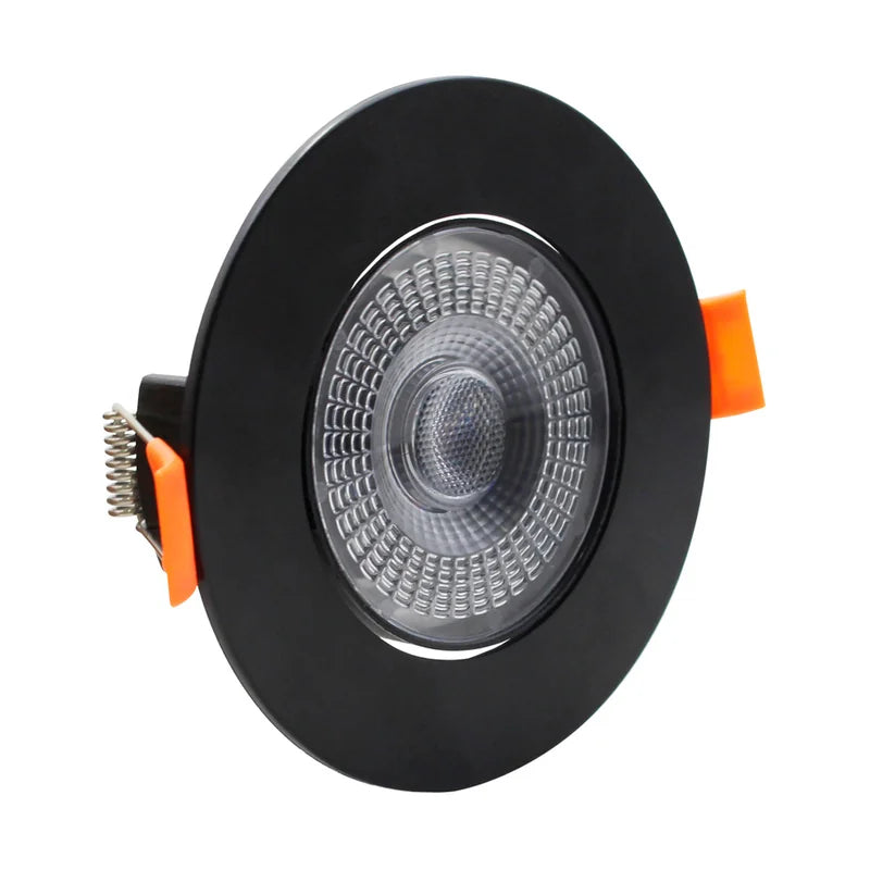 ADO-101 PÁNEL LED MINI NEGRO EMP 3W/5W/7W CCT