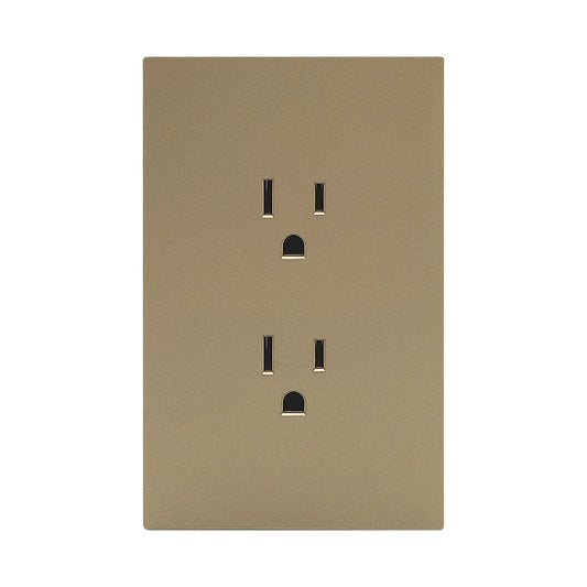 APL-504 PLACA LUXURY DE CONTACTO DOBLE COLOR ORO - LumyventJC
