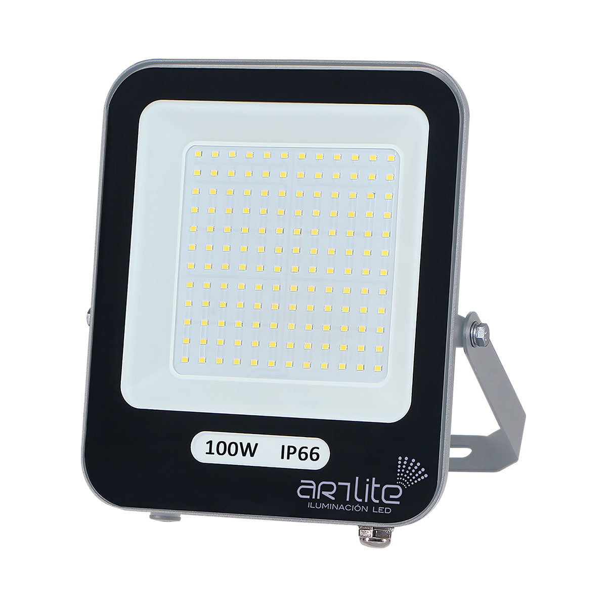 ARE-007 REFLECTOR LED CUADRADO SLIM 100W BLANCO FRÍO - LumyventJC