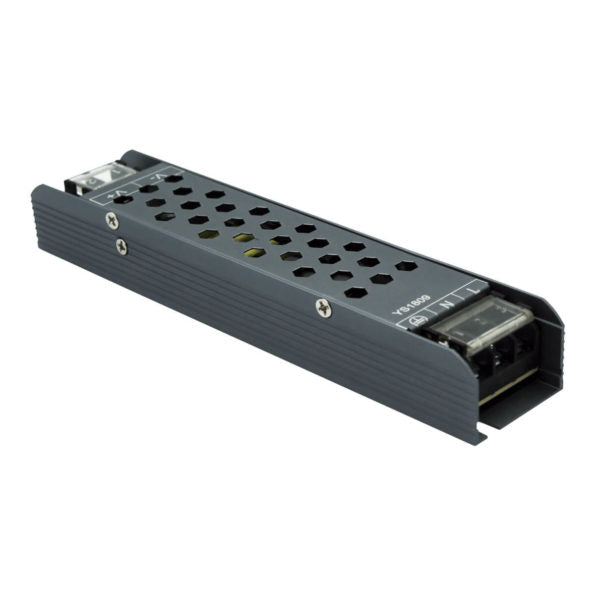 FUENTE DE PODER CD 12V A 5A ALUMINIO INTERIOR