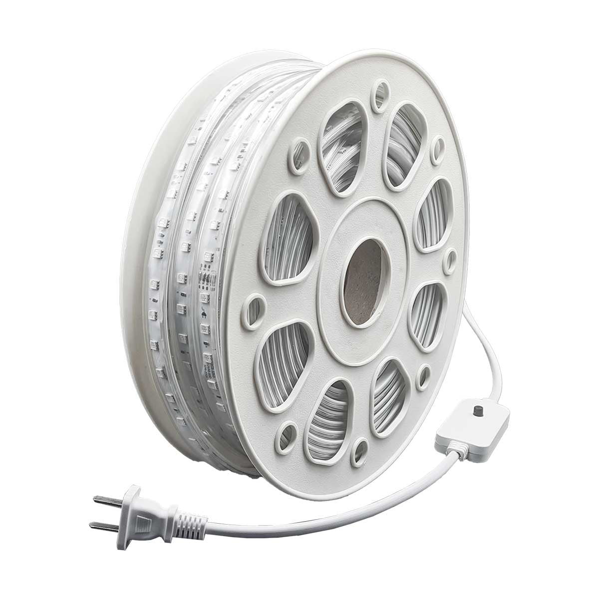 WMA-001-MANGUERA LED SMD 100W 25M 127VCA EXTERIOR IP65 RGB MULTICOLOR