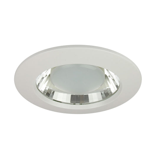 Lámpara Downlight Empotrable o Bote Integral 8 cm, Foco Incluido LED 9 W, Luz Cálida Brillante, Base E27 - LumyventJC