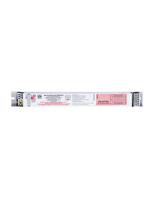 Balastro electrónico 1 o 2 lamparas T5 de 28W (BE2X28) - LumyventJC