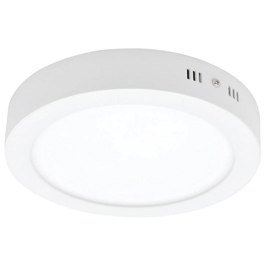 PANEL LED REDONDO SOBREPONER 18W BLANCO FRIO ARTLITE SKU: ADO - 013 - LumyventJC