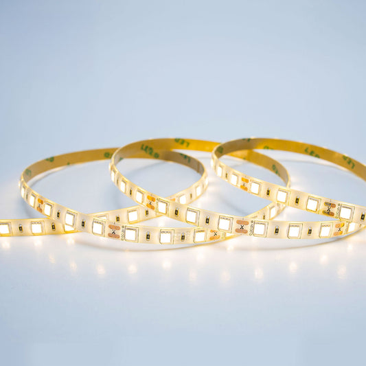 Tira Flexible 60 Leds por Metro, 5050 SMD, Exterior blanco cálido
