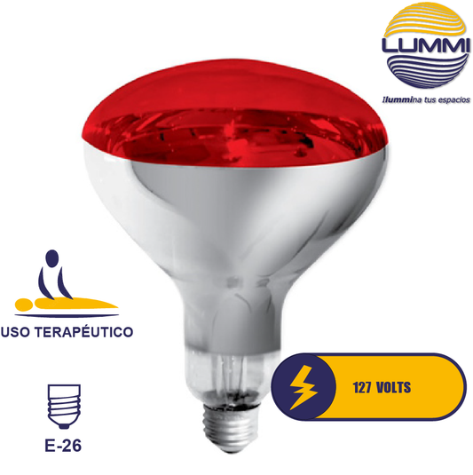 Foco de luz infraroja de 250 W (BR40/RO) - LumyventJC
