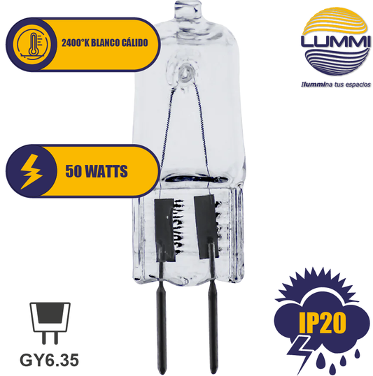 Foco automotriz halógeno (JCD50) - LumyventJC