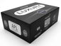 APL-604 CAJA DE 10 PIEZAS DE PLACA LUXURY DE CONTACTO DOBLE COLOR NEGRO