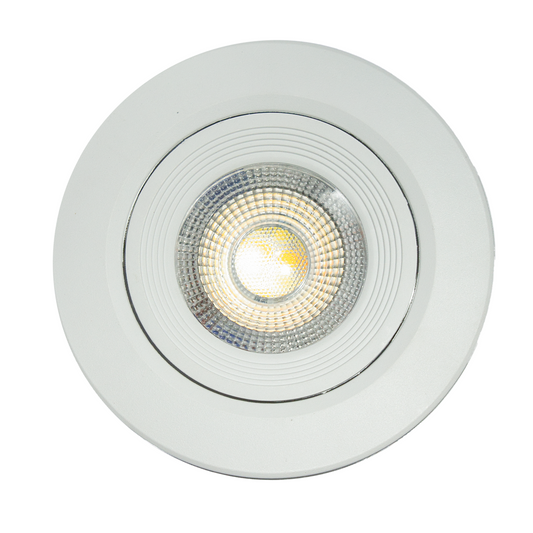 Luminario LED de sobreponer dirigible blanco de 7W (1501) - LumyventJC