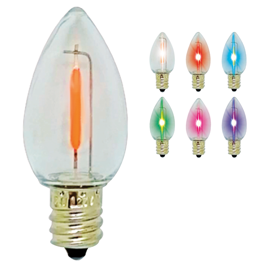 FOCO VELA FILAMENTO DIMEABLE (C7.5FILED)