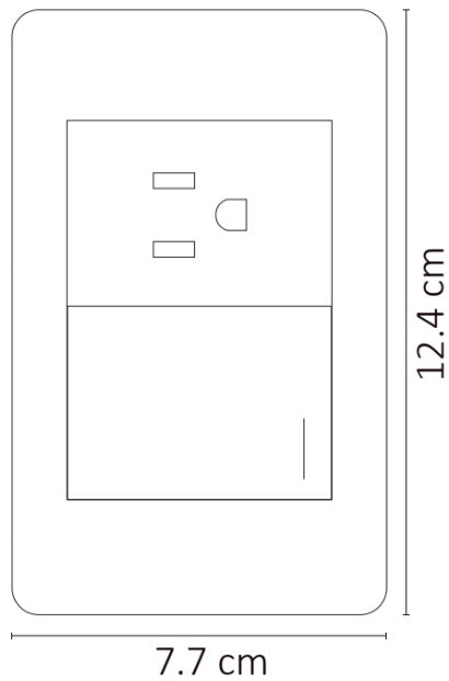 APL-105 PLACA DE CONTACTO Y APAGADOR DE 1 INTERRUPTOR 2 VÍAS