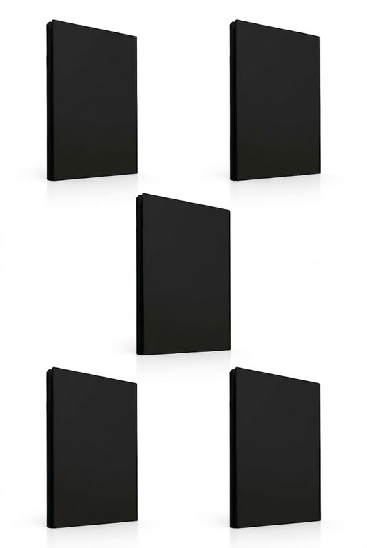 APL-601 5 PIEZAS DE PLACA LUXURY APAGADOR DE 1 INTERRUPTOR 3 VÍAS NEGRO - LumyventJC