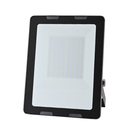 Reflector LED Exterior 100 W, Luz de Día, IP65, IK07, No Atenuable, LED integrado