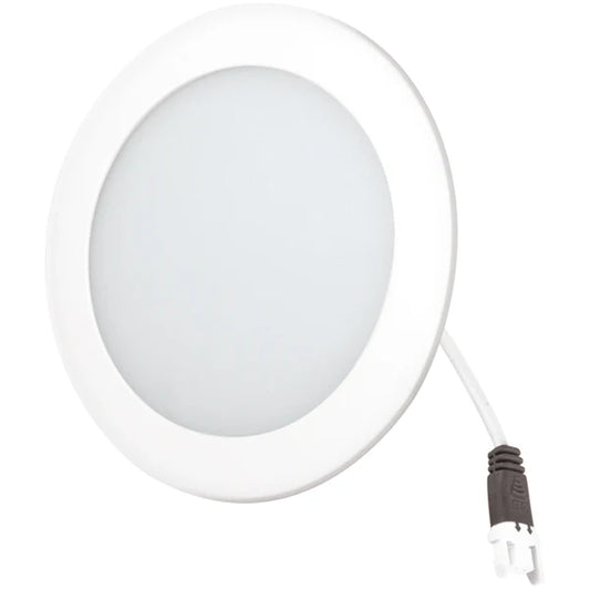 117916 luminario LED Luz blanca Aksi 12W Empotrable Circular UltraDelgado