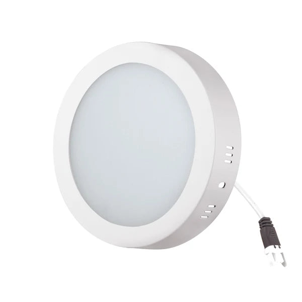 117962 Luminario LED Aksi 6W de Sobreponer Circular Luz Blanca