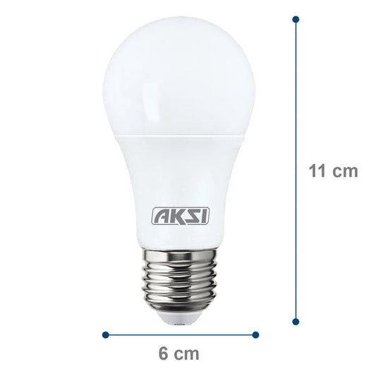 120073 Foco LED Aksi 7W A19 Base E27 Luz Cálida