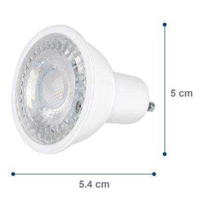 121051 Foco LED Aksi 7W Base GU10 Luz Cálida - LumyventJC