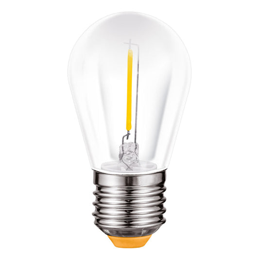 122212 Foco LED Aksi 1W S14 Base E27 Luz Cálida