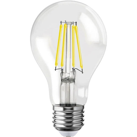 122226 Foco LED Aksi 4W A19 Filamentos E27 Bombilla Traslúcida Lila - LumyventJC