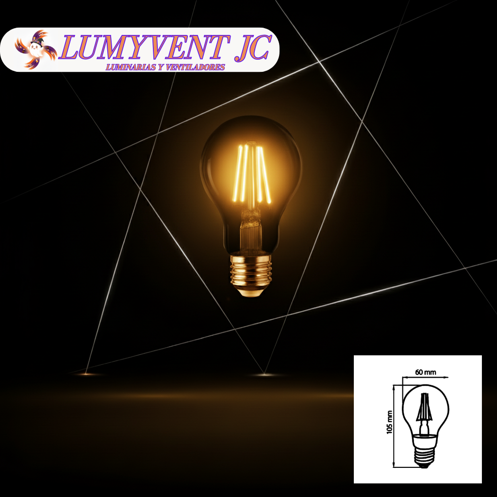LED Filamento Amarillo - LumyventJC