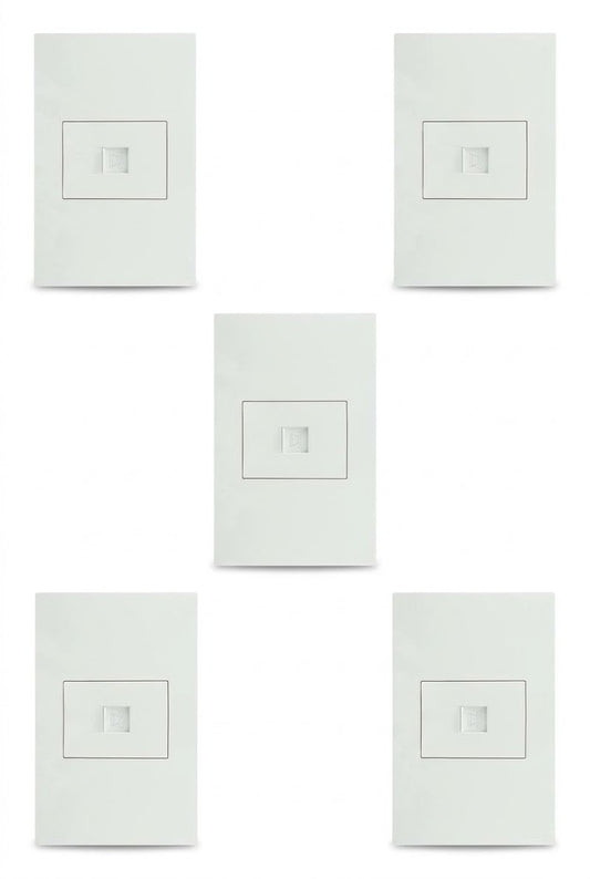 APL-209 5 PIEZAS DE PLACA DE CONTACTO RED LAN TIPO RJ45 CAT5 - LumyventJC