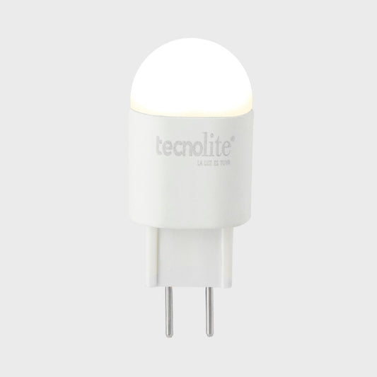 Foco JCD LED Ampolleta 2 W, Luz Cálida Brillante, Base GY6.35, No atenuable