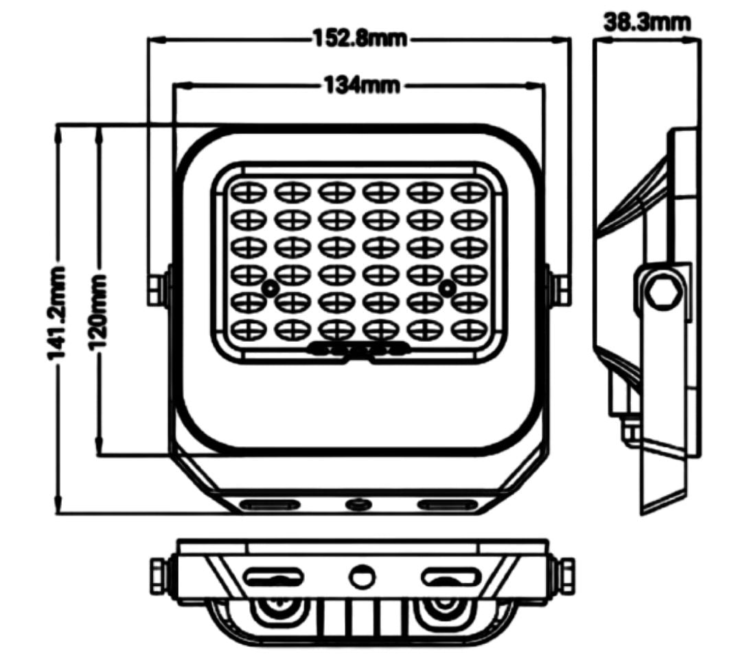 ASL-006 LUMINARIA LED SOLAR 450 LM - LumyventJC