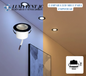 RE3NE/LED Lámpara LED MR11 para empotrar de 3W - LumyventJC