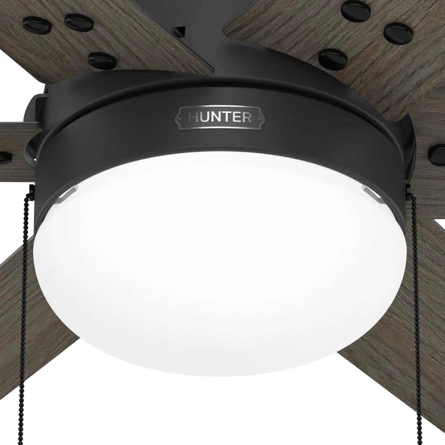52104 Ventilador de Techo Spokane con Luz LED 40 pulgadas NEGRO MATE - LumyventJC