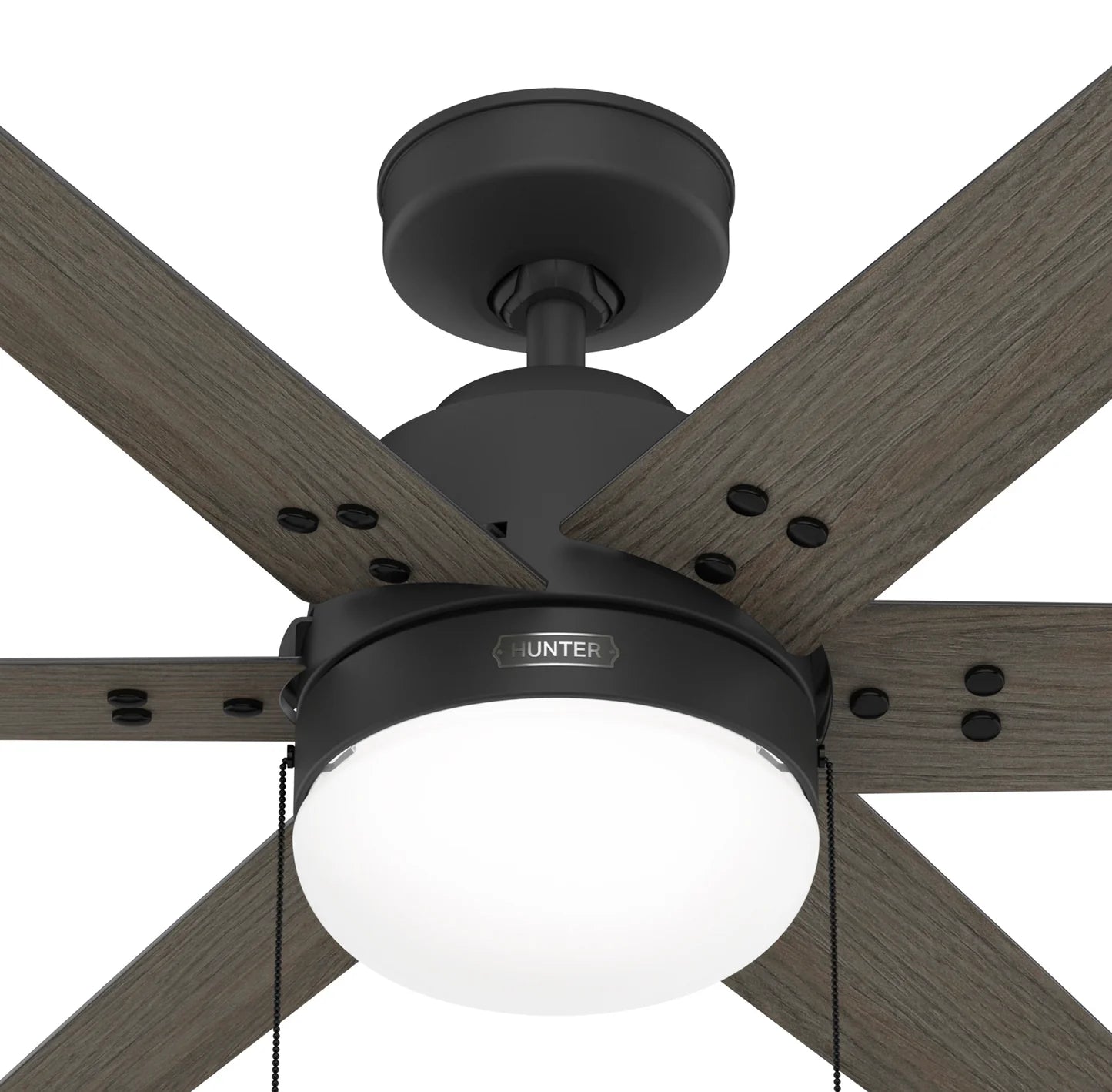52104 Ventilador de Techo Spokane con Luz LED 40 pulgadas NEGRO MATE - LumyventJC