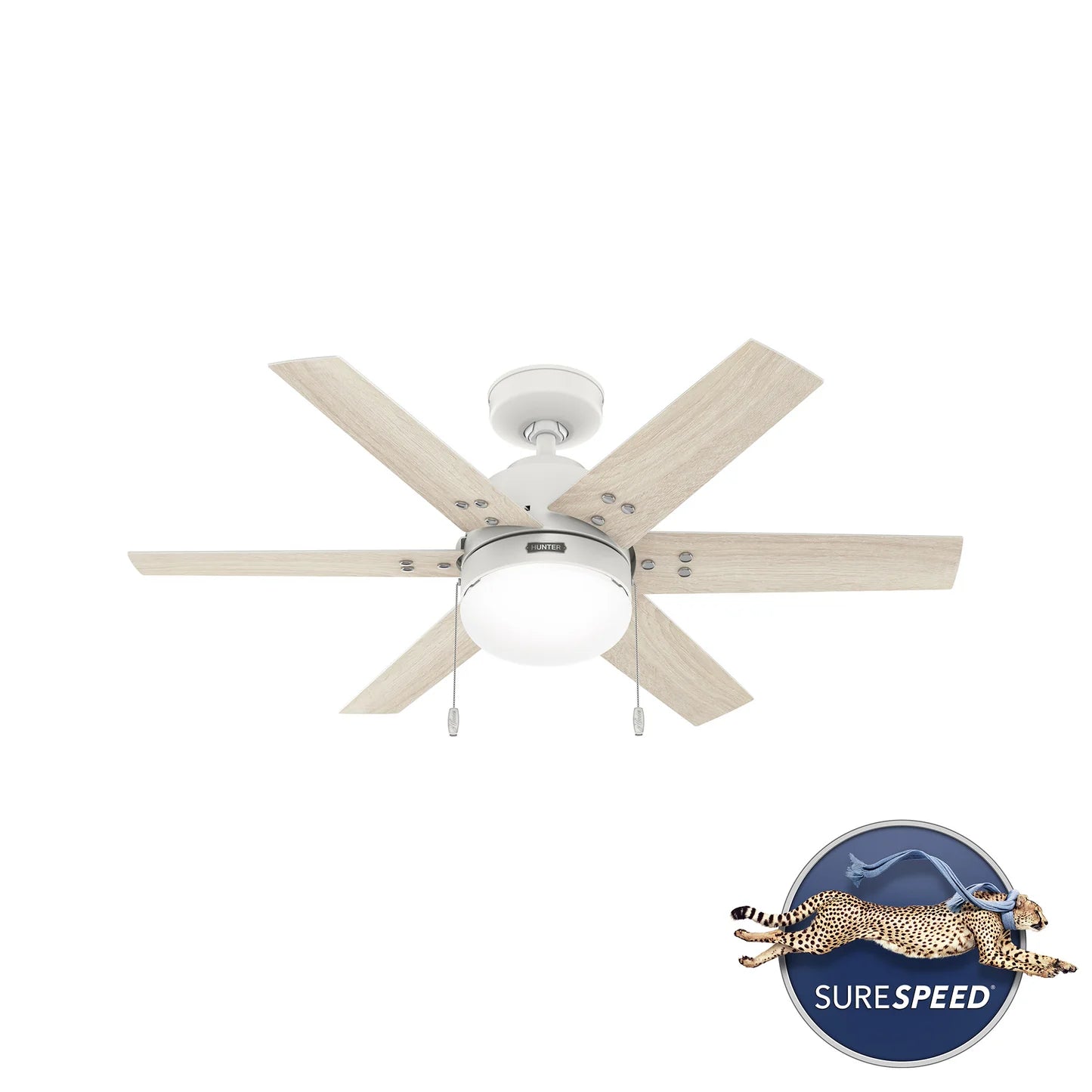 52597 Ventilador de Techo Spokane con Luz LED 40 pulgadas - LumyventJC