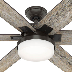 Ventilador de Techo Kaplan con Luz 64 Pulgadas