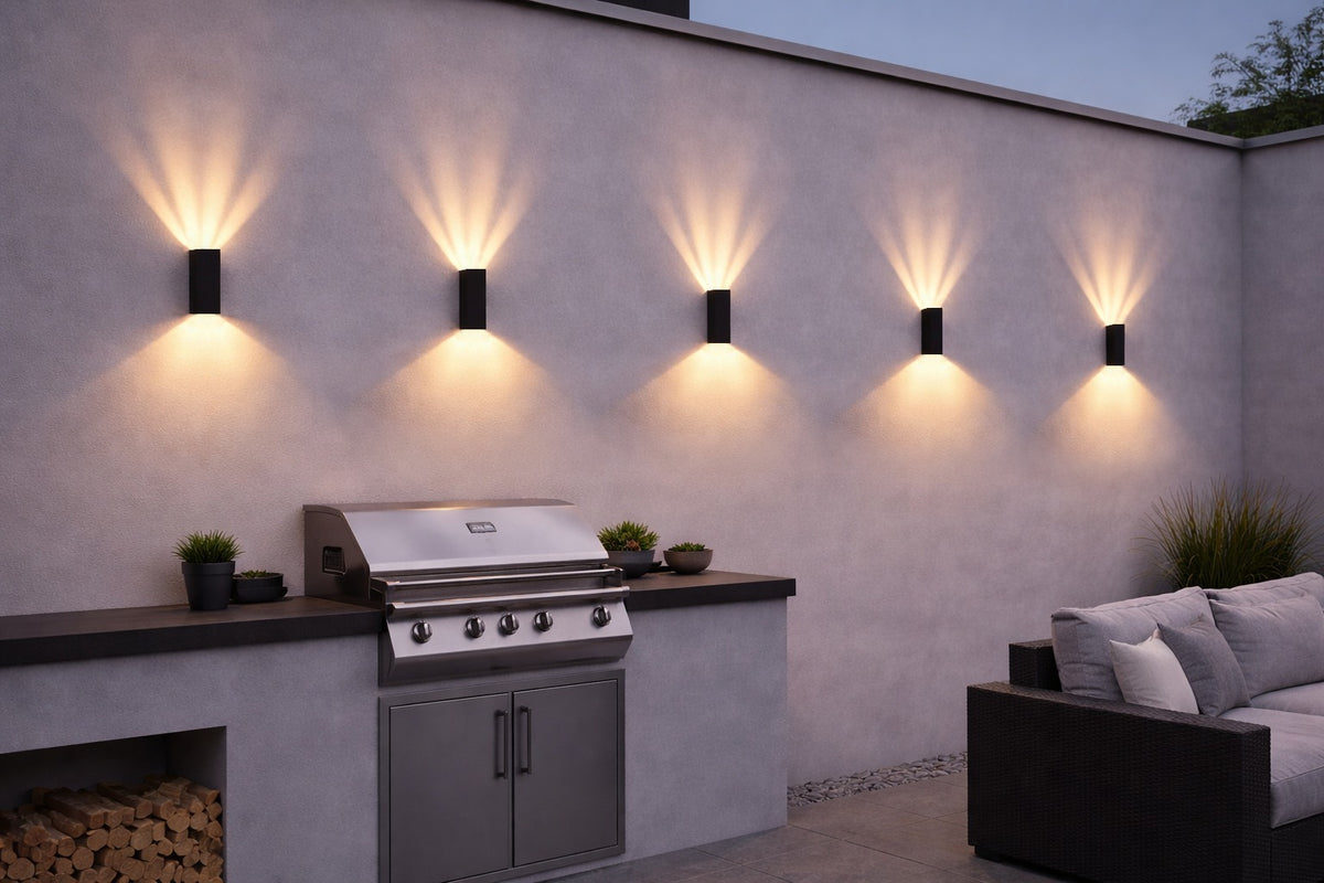 ADE-031 LUMINARIA LED PARED ÁNGULOS AJUSTABLES BC - LumyventJC