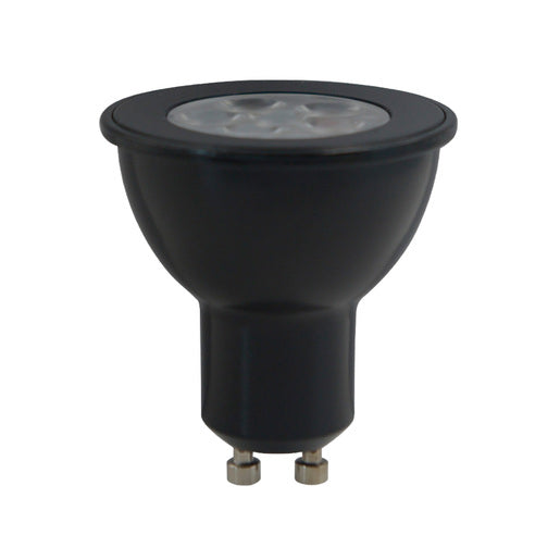Foco GU10 LED 6W, Luz Ámbar, Base GU10, IP20, No atenuable