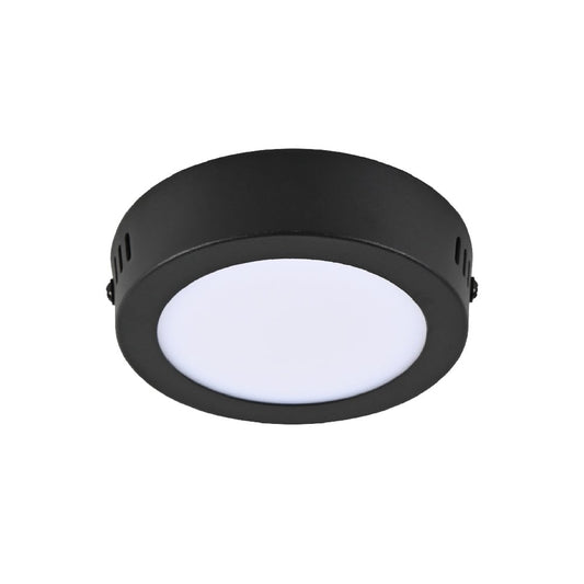 Lámpara Plafón LED Techo 6 W, Luz Cálida Brillante, Interiores, No atenuable, LED integrado