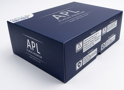 APL-101 CAJA DE 10 PIEZAS DE PLACA APAGADOR DE 1 INTERRUPTOR Y 3 VÍAS