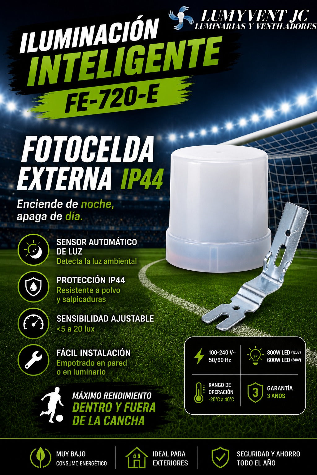 FE-720-E Fotocelda externa IP44