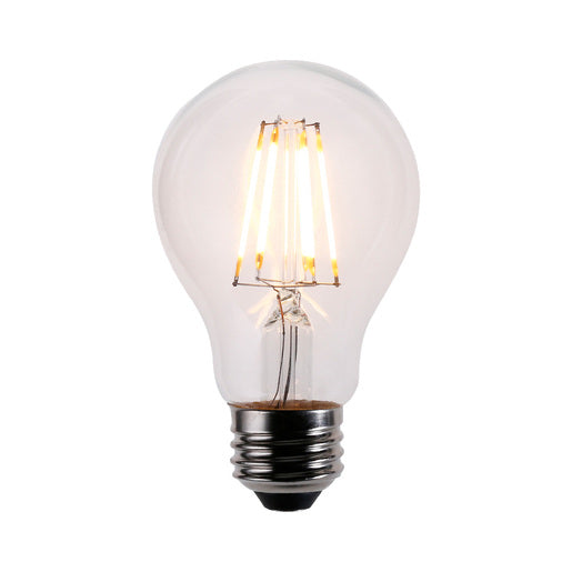 Foco A19 360° LED Filamento 7 W, Luz Cálida Suave, Base E27, No atenuable