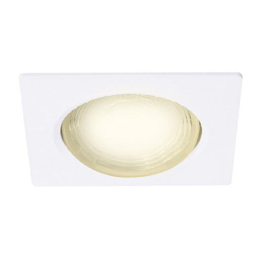 Lámpara Downlight LED Empotrable Dirigible 7 W, Luz Cálida Brillante, No atenuable, LED integrado