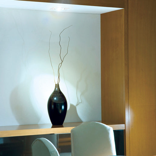 Lámpara Downlight LED Empotrable Dirigible 7 W, Luz Suave Cálida, No atenuable, LED integrado