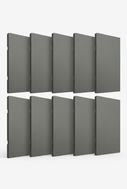 APL-412 10 PIEZAS DE PLACA LUXURY DE TAPA CIEGA COLOR GRIS OXFORD
