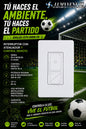 DIMLED-127V-200W-CR INTERRUPTOR CON ATENUADOR Y CONTROL REMOTO