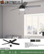 52485 Ventilador de Techo Anisten con Luz LED 52 pulgadas