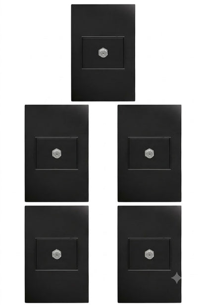 APL-310 5 PIEZAS DE PLACA NEGRA DE CONTACTO COXIAL PARA TELEVISIÓN